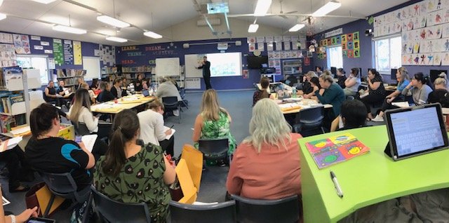 missiervasi's tweet image. Take 2 with James from @TeachCCT for our continuation TPL of #CriticalCreativeThinking #CCT all #LWPS Ts engaged and learning the seven dispositions to ensure we are meeting the needs of our School Plan and SD2