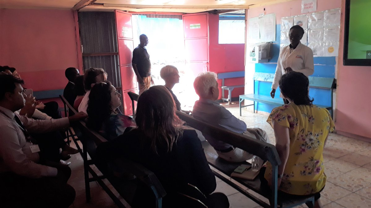 sepghim's tweet photo. Yesterday we visited SHOFCO @hope2shine Kibera &amp; Mathare Clinics to reflect on community-based organisations providing education, primary care and other services in slums.
#HealthInnovation #primarycare 
@EITHealth @iesebschool @UniHeidelberg @ISGLOBALorg @INCAE_ExEd @StrathU https://t.co/8DneTS0mNZ