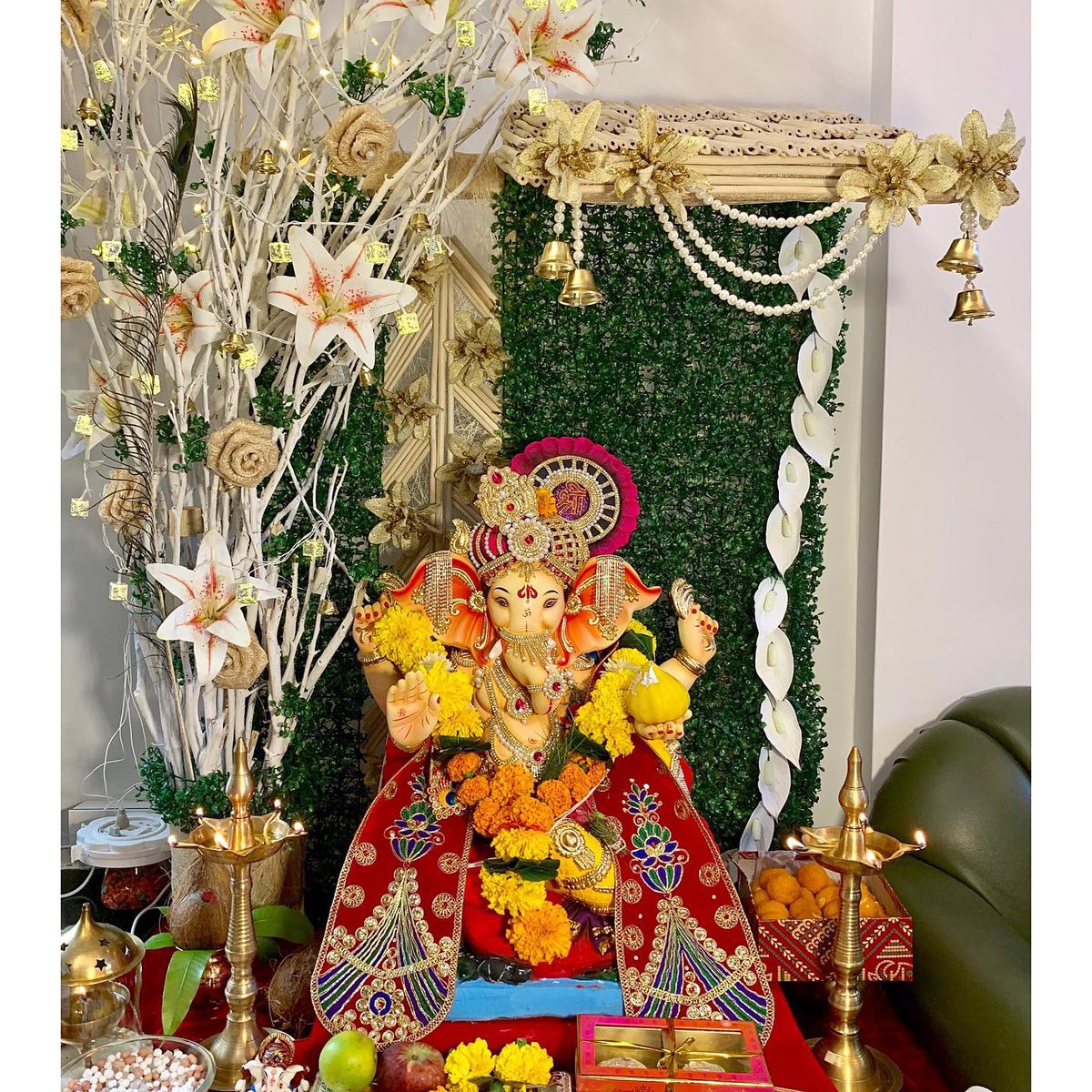SinghKanchiii01's tweet photo. Happy Ganesh Chaturthi🌺 https://t.co/bctyHtKZnQ