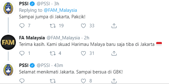 InfosuporterID's tweet photo. Mantap @PSSI dan @FAM_Malaysia 
Rivalitas hanya 90 menit. Selebihnya kita serumpun 

Salam Rispek https://t.co/2I9RRf00NZ