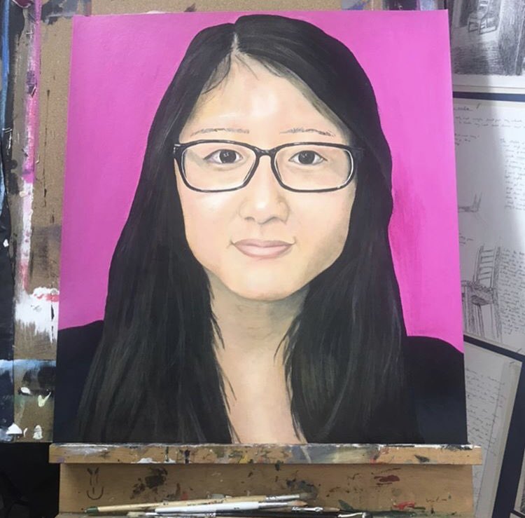 Creatabl_x's tweet image. 𝟏𝟕 • 𝐉𝐮𝐥𝐲 • 𝟐𝟎𝟏𝟗
First acrylic portrait &amp;amp; development
17 days ⏳                     
#art #alevelart #alevelartwork #alevelartstudent #portrait #portraiture #acrylicpainting #acrylic #painting #pink #glasses #paintingoftheday #development #streetart #wallart