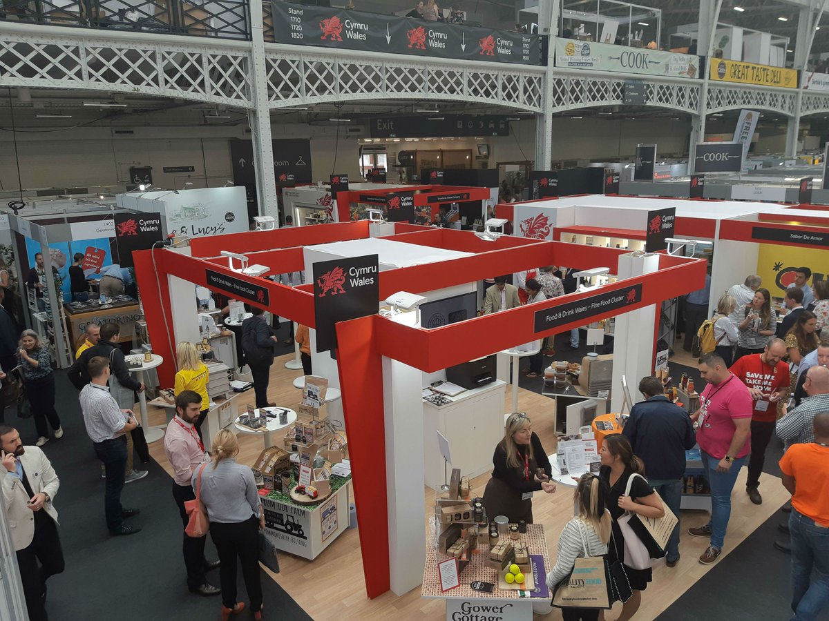 If you are attending #SFFF19 then come over to the #Wales stands 1710/1720/1820 to #taste lots of #delicious #artisan #products by our #fantastic #producers #fooddrinkwales #ThisisWales