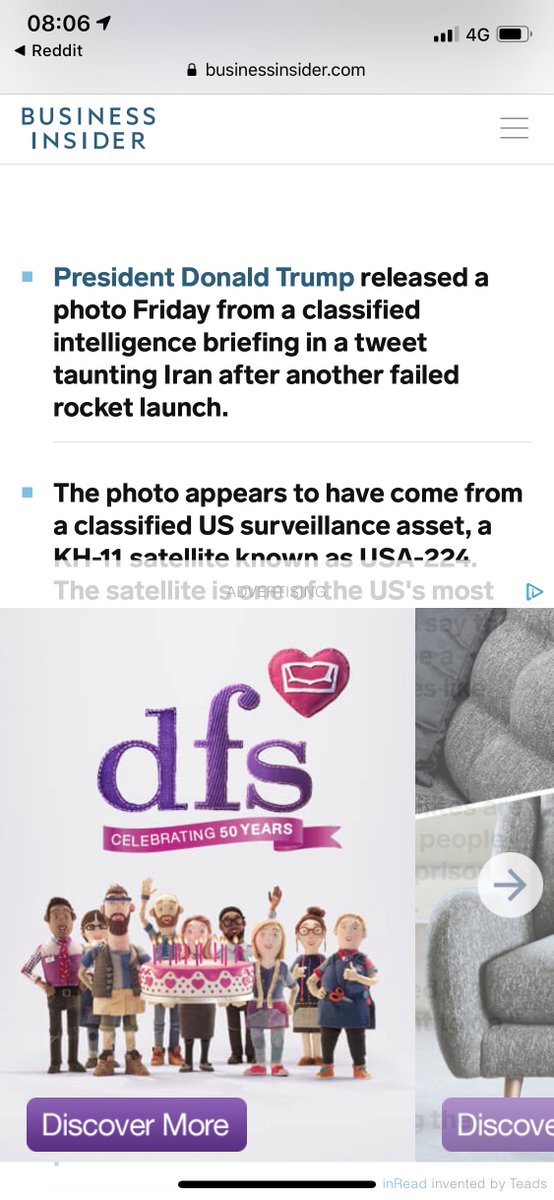 Hey @businessinsider I appreciate you guys need to run ads but I think you may want to make them bigger as your content is using valuable space…