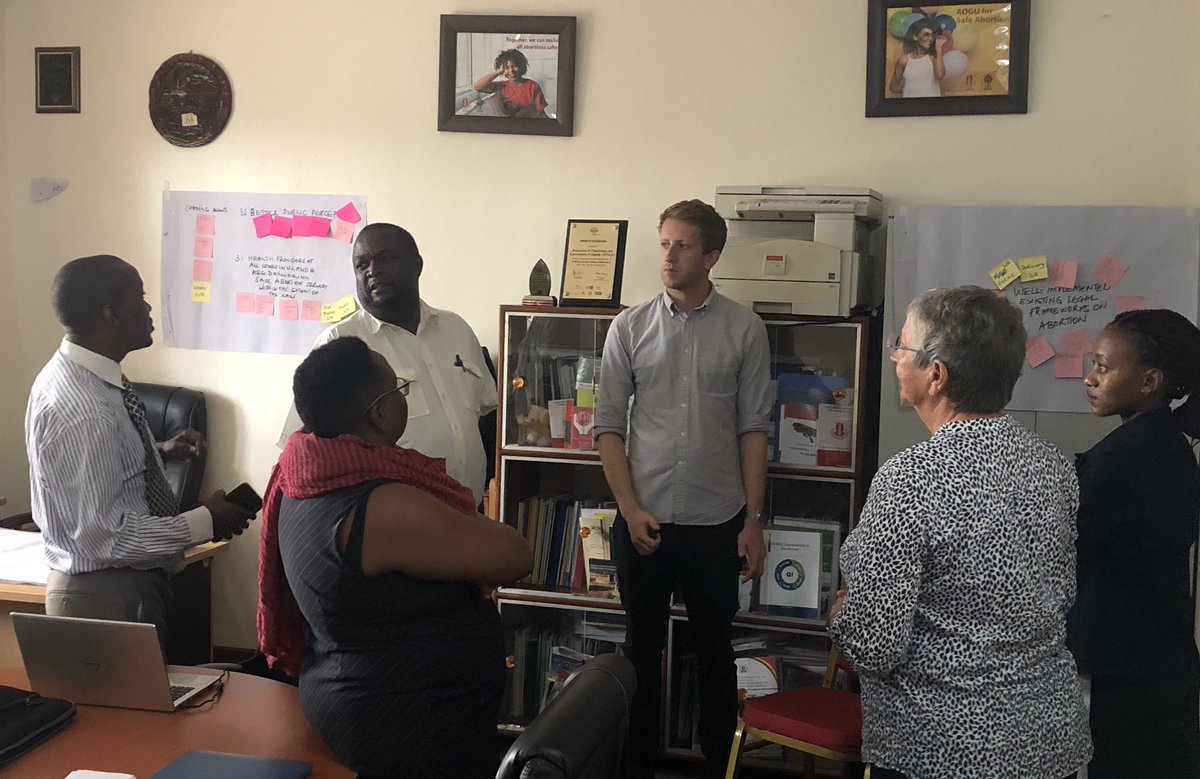 Another exciting day ahead with the Association Obstetrics Gynaecology Uganda (AOGU) as we discuss change agents and social actors to influence #womenshealth #SRHR policies and practises in #Uganda