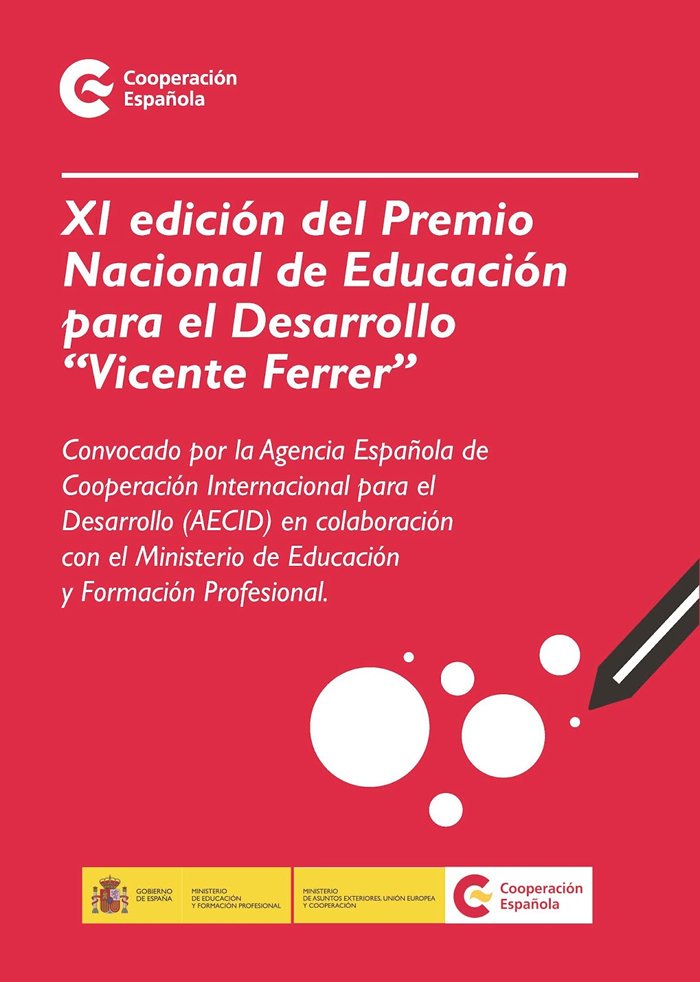 Edudesarrollo's tweet photo. Si trabajaste en el aula del pasado curso #desarrollosostenible #DDHH, solidaridad u #ODS, consulta el XI Premio Nacional de Educación para el desarrollo "Vicente Ferrer" https://t.co/Y2hqKial3c . Date prisa, porque el plazo finaliza el 7 de septiembre.  #ciudadaníaglobal https://t.co/mDEfnvD89X