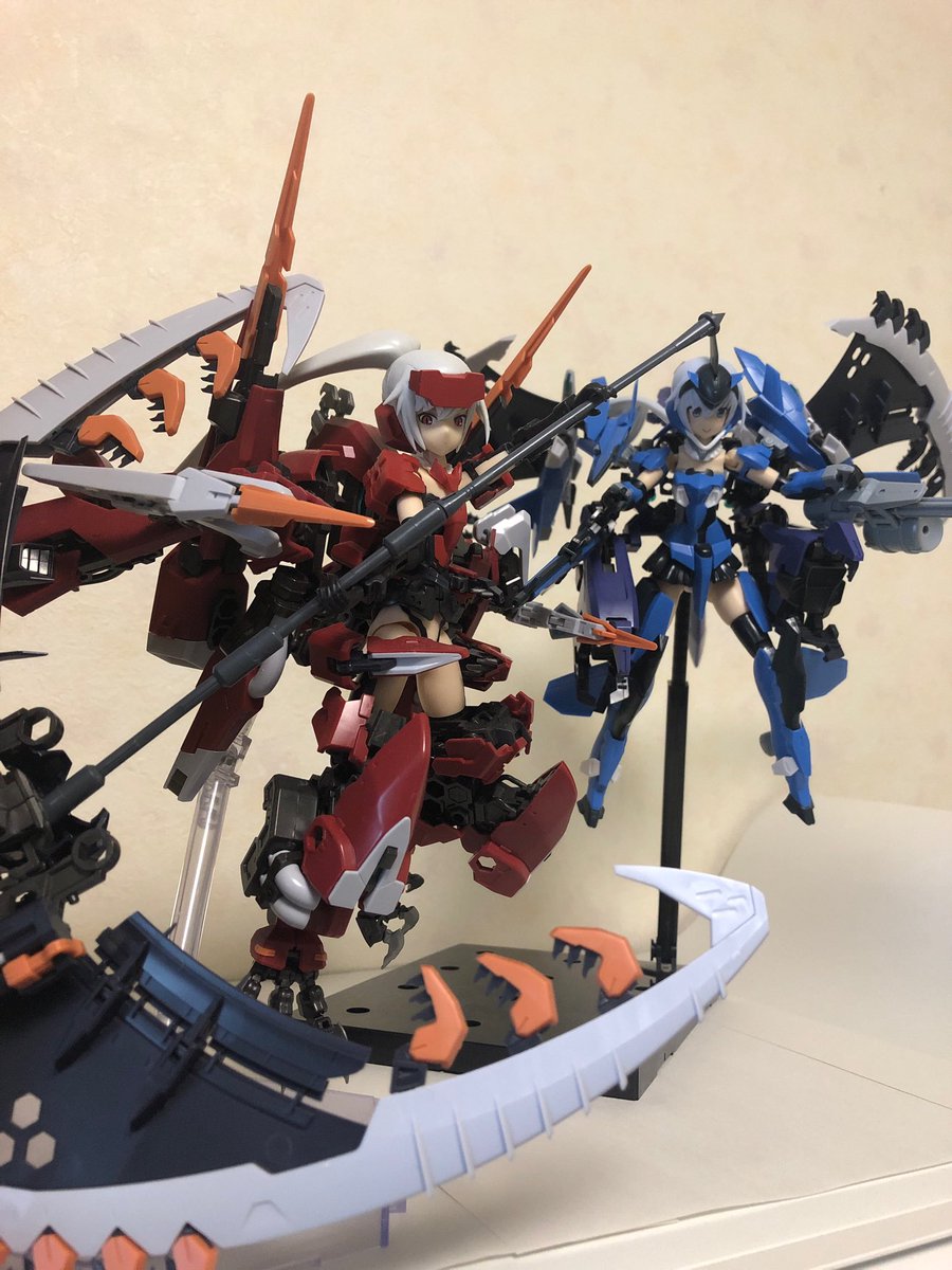 かなえもん8 我が家のアグニ ルドラ フレームアームズガール ヘキサギア