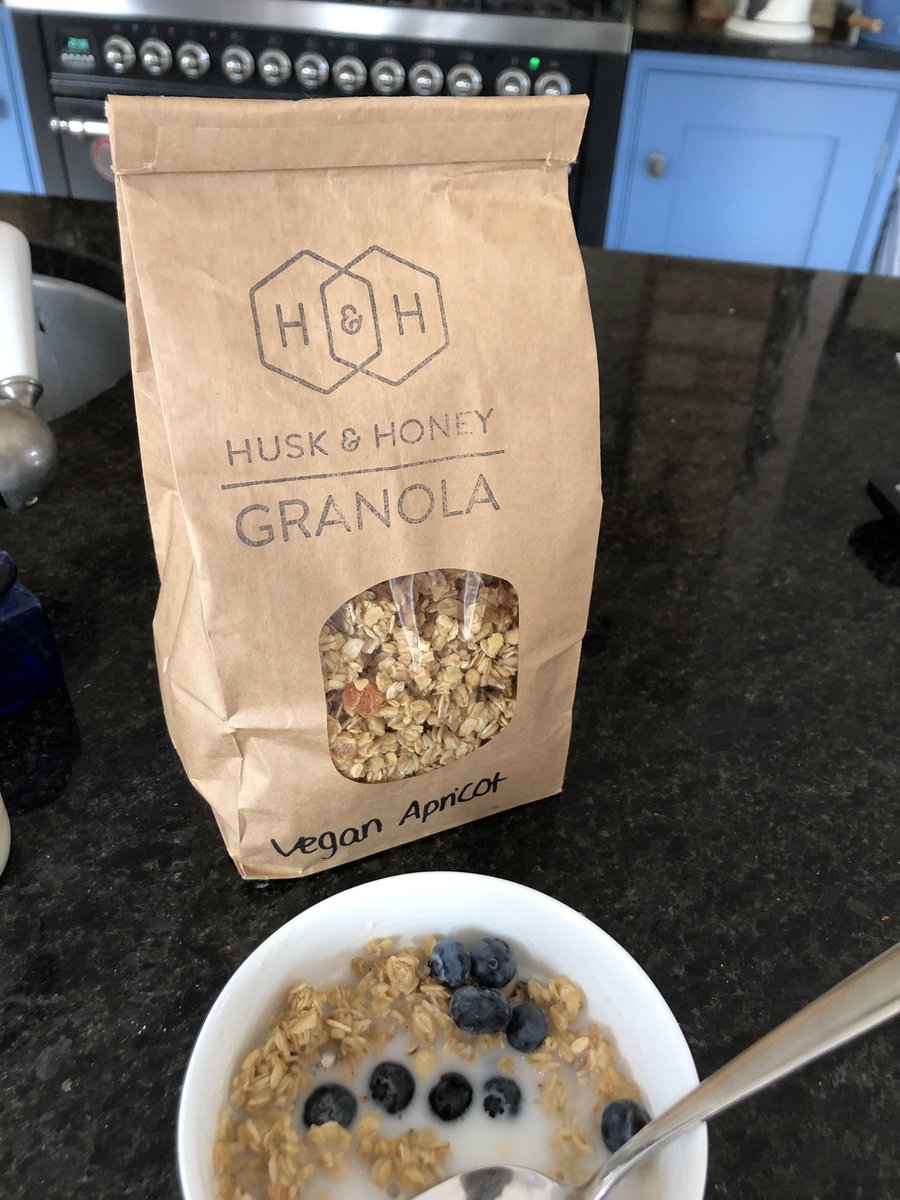 Granola testing this morning with <a href="/HuskAndHoney/">Husk & Honey Granola</a> and some coconut milk. Excellent!