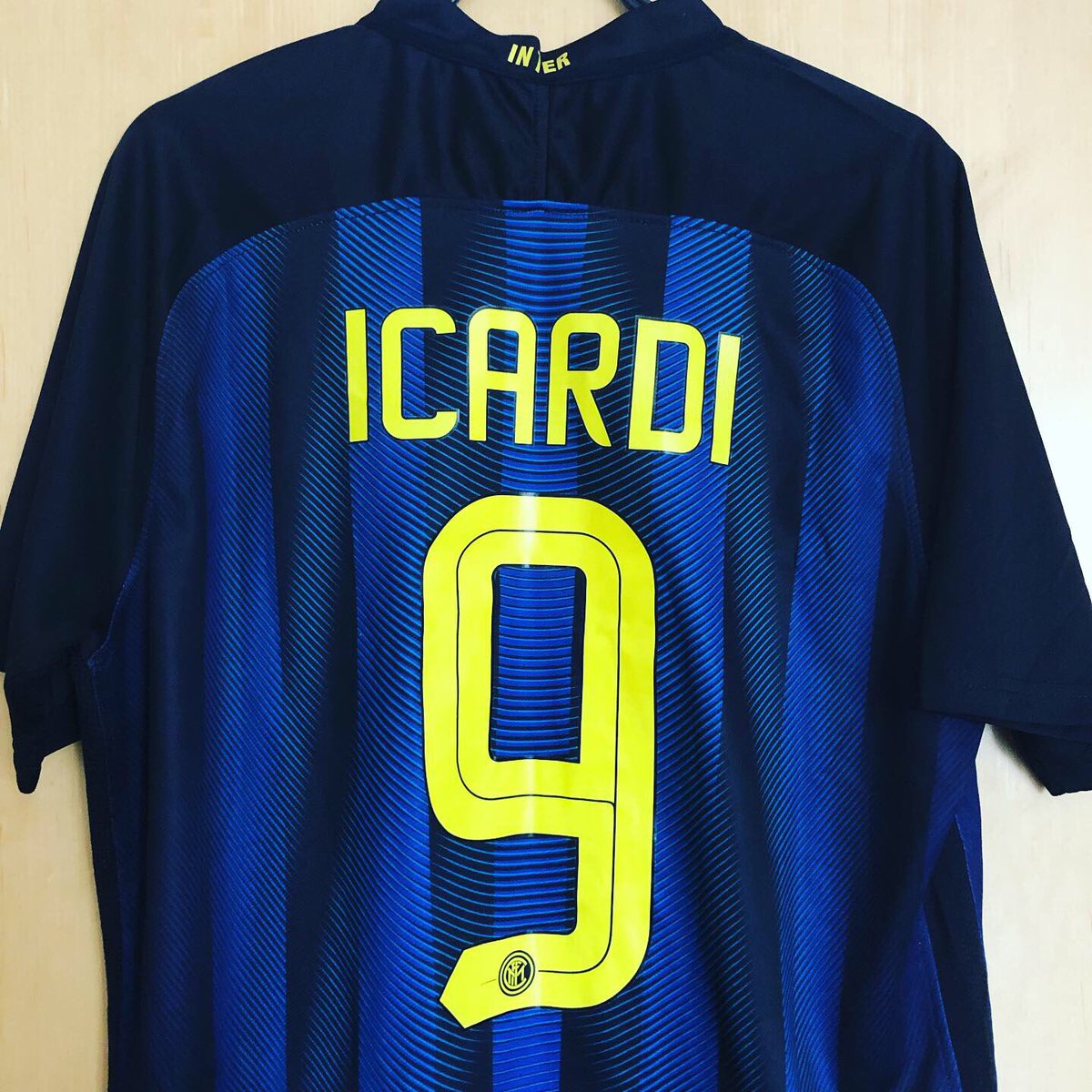 . @inter Home Kit, 2016/17Nike, unofficial replicaPersonalised:  #Icardi 9That’s the way it goes, time to put this ordeal in the past. But we must not forget that, if Inter is where it is now, it owes it also to the best striker it’s had in this decade.