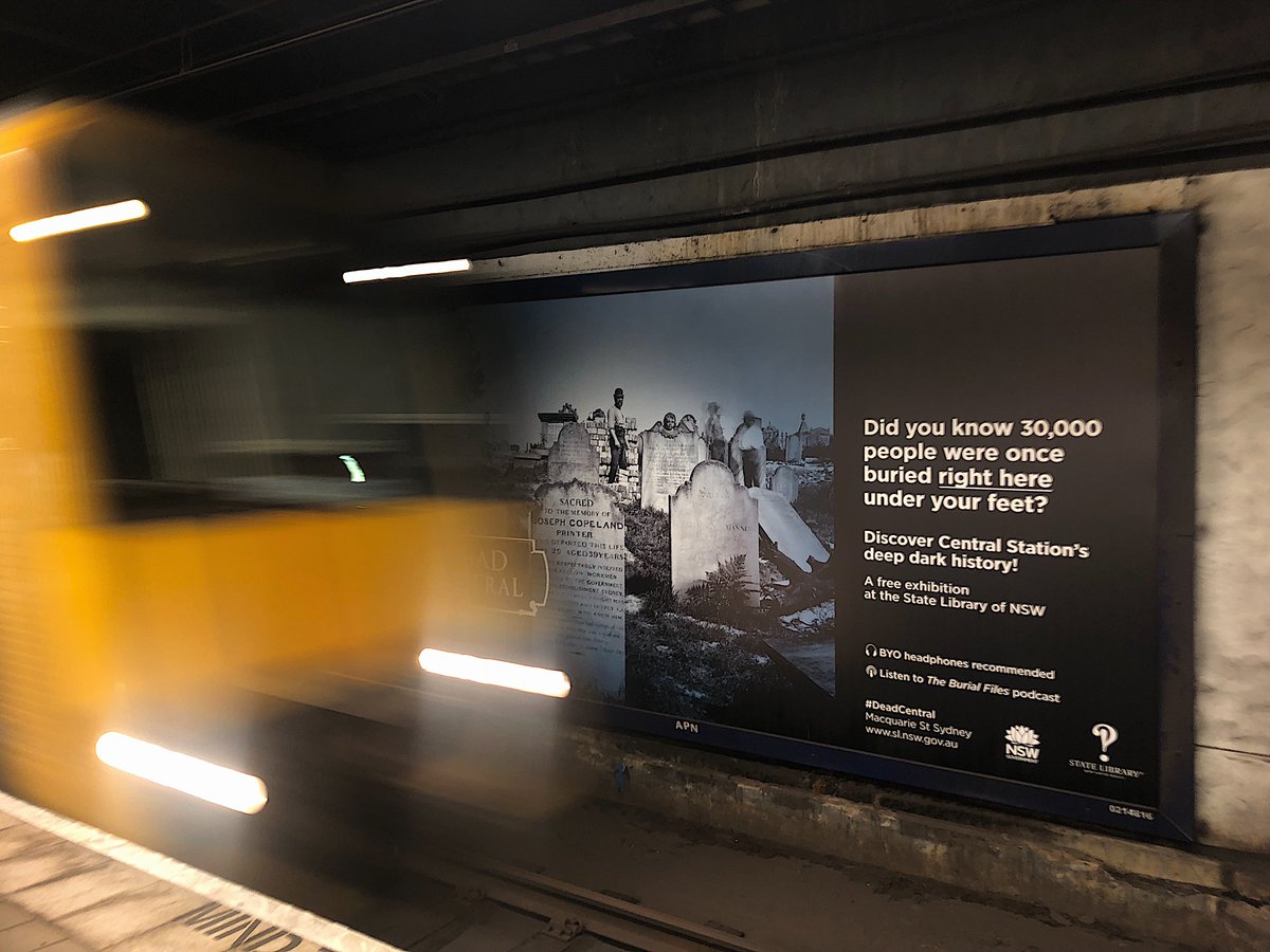 statelibrarynsw's tweet photo. Looking for a new #podcast to binge on your commute home? Delve into the macabre history of Sydney's #CentralStation with the help of historians, forensic experts & archaeologists.
Listen to all 9 episodes of #TheBurialFiles on your fave podcast app! https://t.co/teMJPRM94n