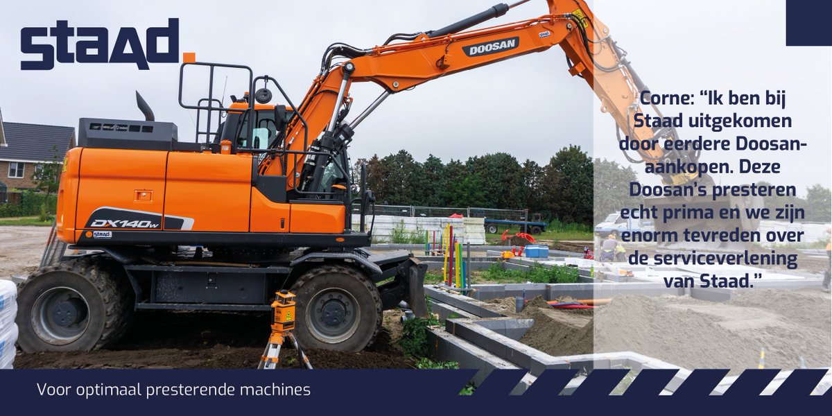 Gespot onderweg: Twee jong gebruikte Doosan’s voor C-infra uit Dongen. Bekijk het volledige afleverbericht hier: bit.ly/2lVXTSB.