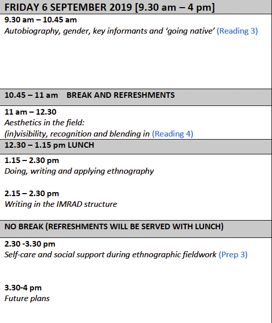 linkskeele's tweet photo. Day 2 of the #ethnographylinks summer school by @linkskeele @methodsMcr @MethodsNW will focus on #gender #keyinformants #selfcare during #ethnography #fieldwork, by @LDikomitis and @EvaLuksaite https://t.co/SJT5AkhF5T