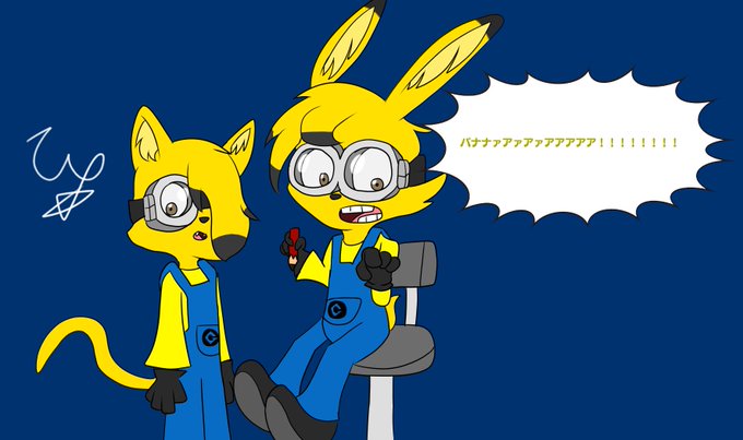 ミニオンのtwitterイラスト検索結果