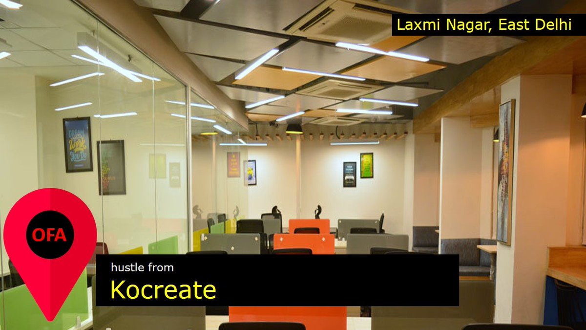 ofa_all's tweet photo. 6 more locations listed for Hustlers! Noida (Sector 8,63,126) | Laxmi Nagar | Hargovind Enclave | Mayur Vihar
.
.
.
| 🤓Book your free trial today 🤓| 
[https://t.co/x2VZPzUrgm]
.
.
.
.
#coworkingoffice #coworkingspace #coworkerfriends #coworkstation #coworkingcommunity https://t.co/Db5v5dvnsE