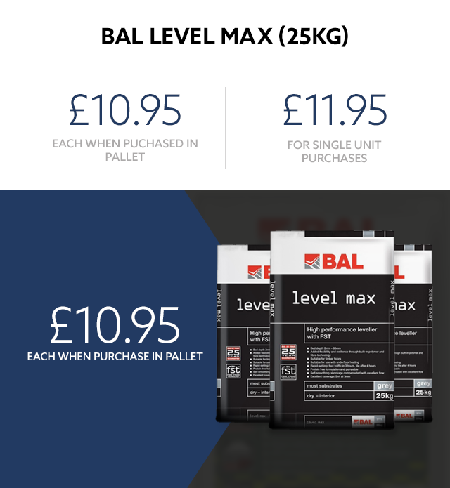 TSGallery_'s tweet photo. Don't miss out on our great trade deals! BAL Level Max now from £10.95 until the end of October. Visit your local showroom today for more of our promotional offers. https://t.co/D3ec4jBfZO https://t.co/Kd34IVkWev