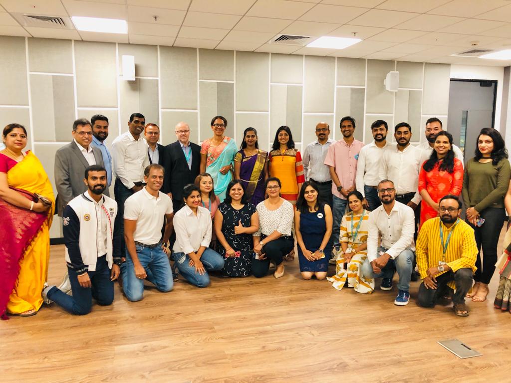 Sree_Ravuri's tweet photo. Super delighted to have @janinakugel visit us in Bengaluru.  Inspiring conversations.... https://t.co/HZznjoR0kW