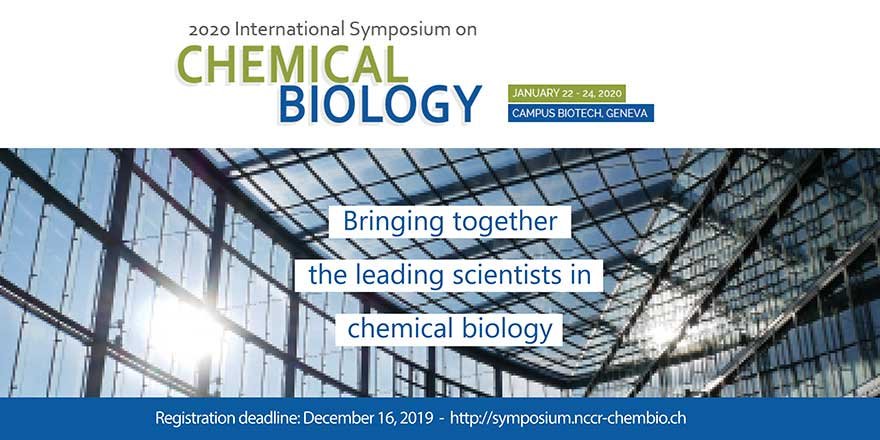 SNE_ChemBio's tweet photo. 📢Registration for the third international Symposium on Chemical Biology is open!
January 22-24, 2020 - Geneva (Switzerland)
https://t.co/IThzJOTi85
#ChemBio2020 https://t.co/SIQi9d6nKJ