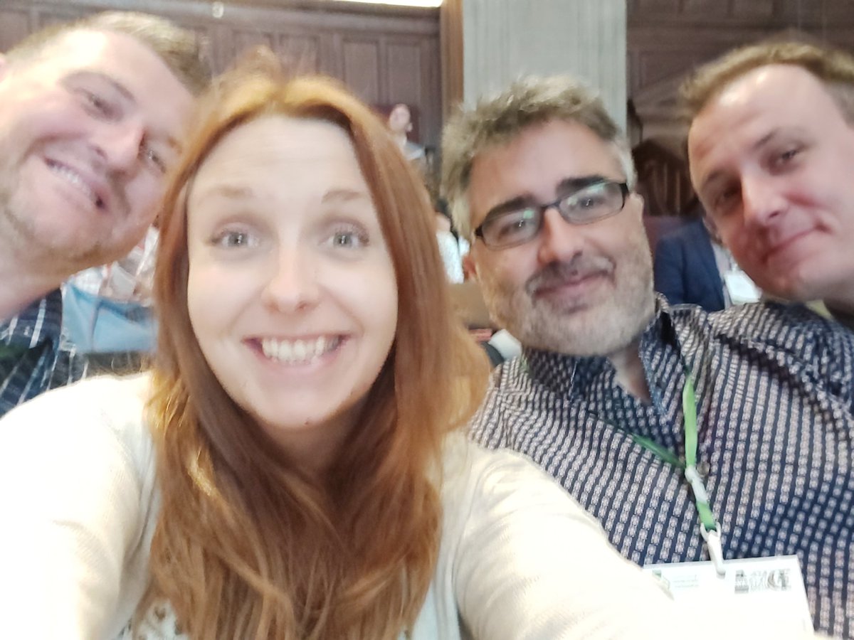 ltechpenguin's tweet image. @Carl_Sykes_TEL @DrDeanW @mglamorgan @USWCELT Four Musketeers waiting for the start of #altc. The Fifth Musketeer is speaking on #learneranalytics shortly!