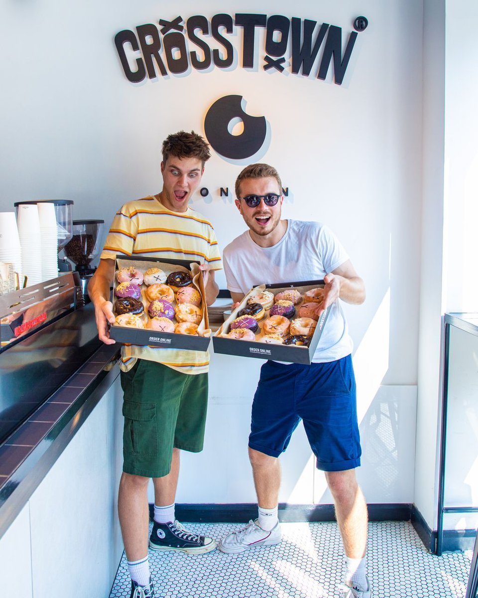 CrosstownLondon's tweet image. Fancy winning a year's worth of crosstown? Head over to our friends at @mobkitchenuk right now! 🍩✖️ #mobkitchen #mobgiveaway #crosstowndoughnuts