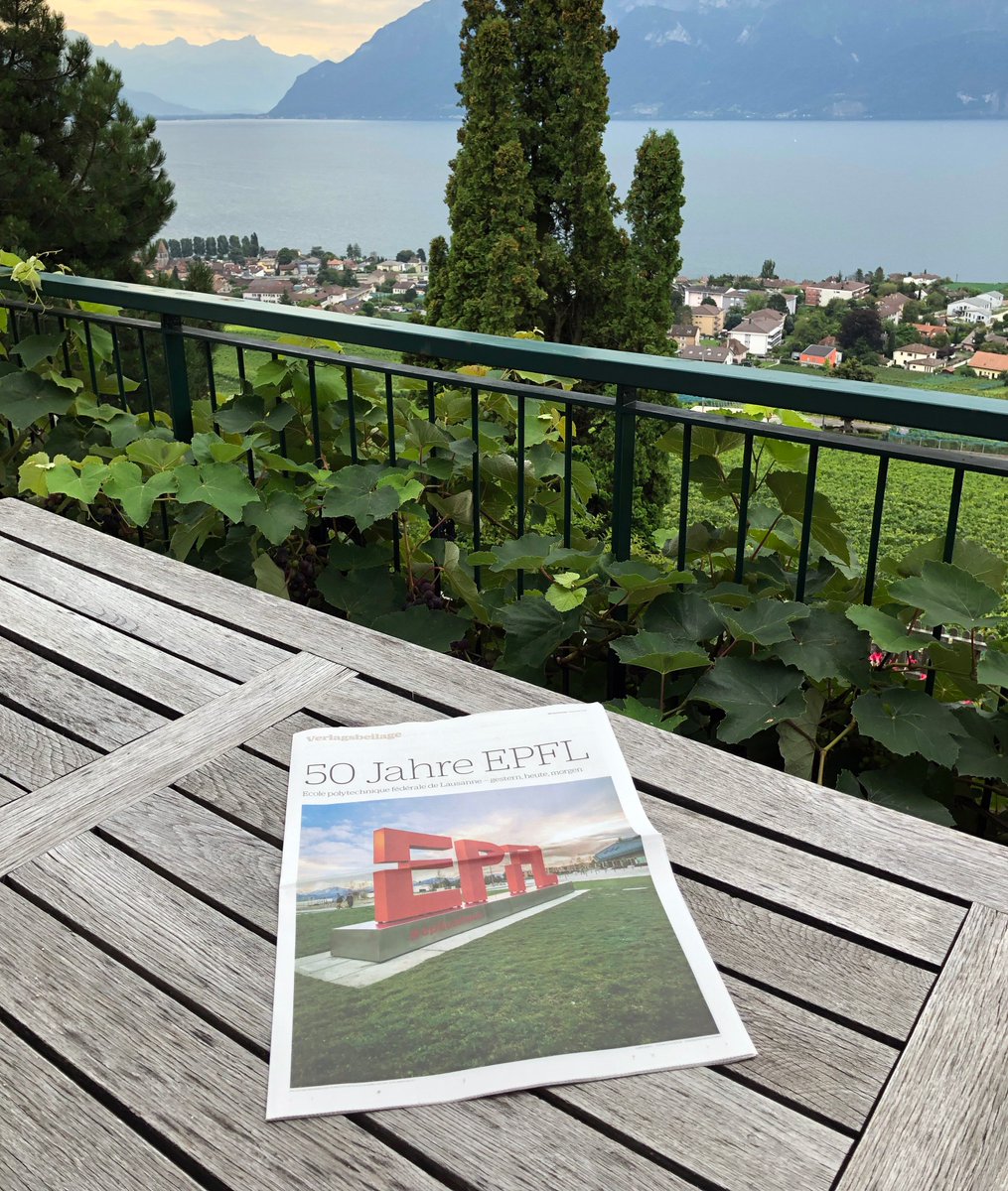 Proud to announce the 50th <a href="/EPFL/">EPFL</a> anniversary edition in the <a href="/NZZaS/">NZZ am Sonntag</a>,  available also under nzz.ch/epfl ! Ideally consumed with a nice view :) <a href="/EPFL_en/">EPFL</a> <a href="/NZZ/">NZZ</a> <a href="/epflSB/">EPFL Basic Sciences</a> <a href="/epflSV/">EPFL Life Sciences</a> <a href="/EPFLEngineering/">EPFL School of Engineering</a> <a href="/epflENAC/">EPFL-ENAC</a> <a href="/ICepfl/">EPFL Computer and Communication Sciences</a>