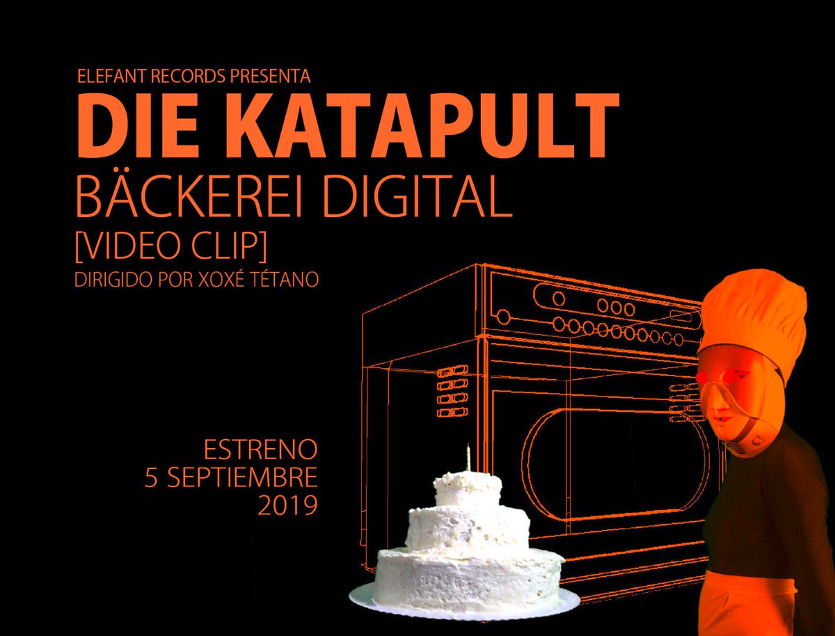 Notición!!! DIE KATAPULT, uno de los grupos más singulares y bailables que conocemos, estrenan single (y videoclip) este próximo jueves 5 de septiembre 🤖
Estad atentxs, que se sale!!!