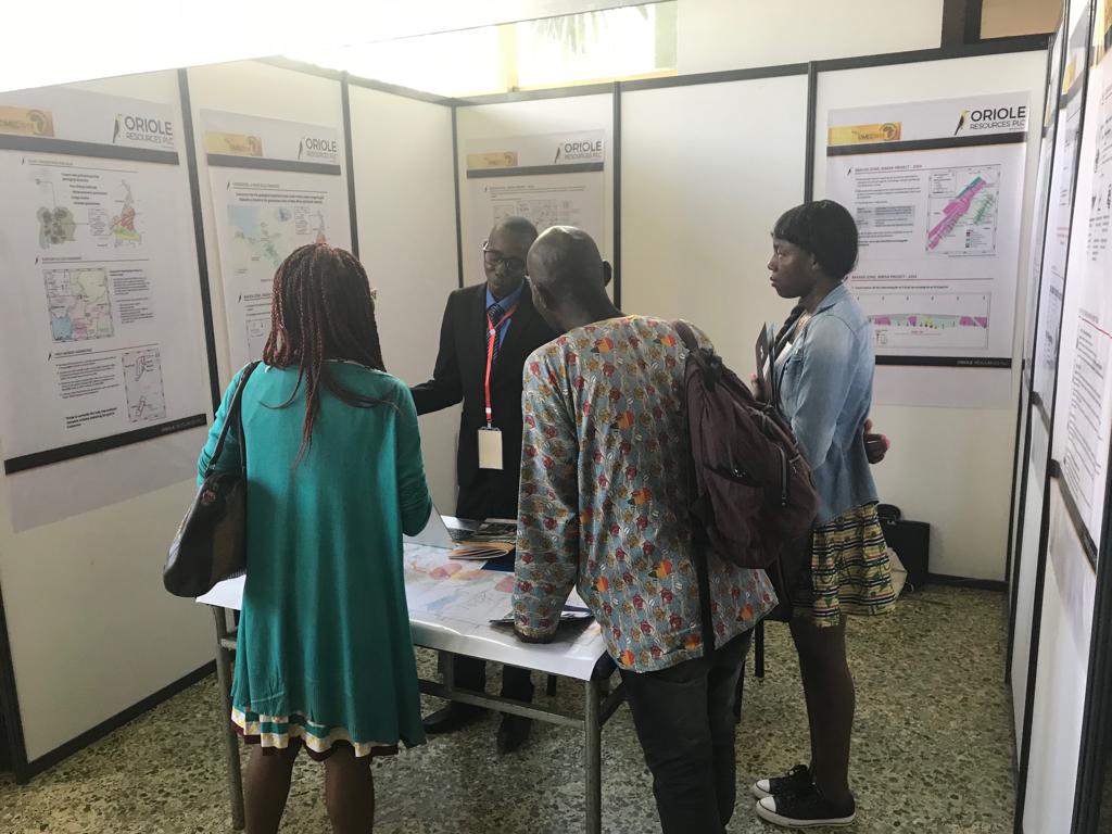 OrioleResources's tweet image. Phase 1 of the World Bank funded PRECASEM programme, launched to gather country wide geological data, will be showcased at CIMEC. Oriole is in the progress of selecting new sites for gold exploration in #Cameroon #CIMEC #ORR #Gold