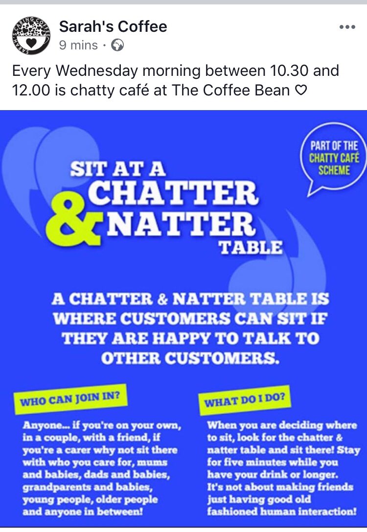 HDistricttg's tweet photo. Great regular weekly event @coffeeandcare #Holywell https://t.co/D6SWNm3xEH