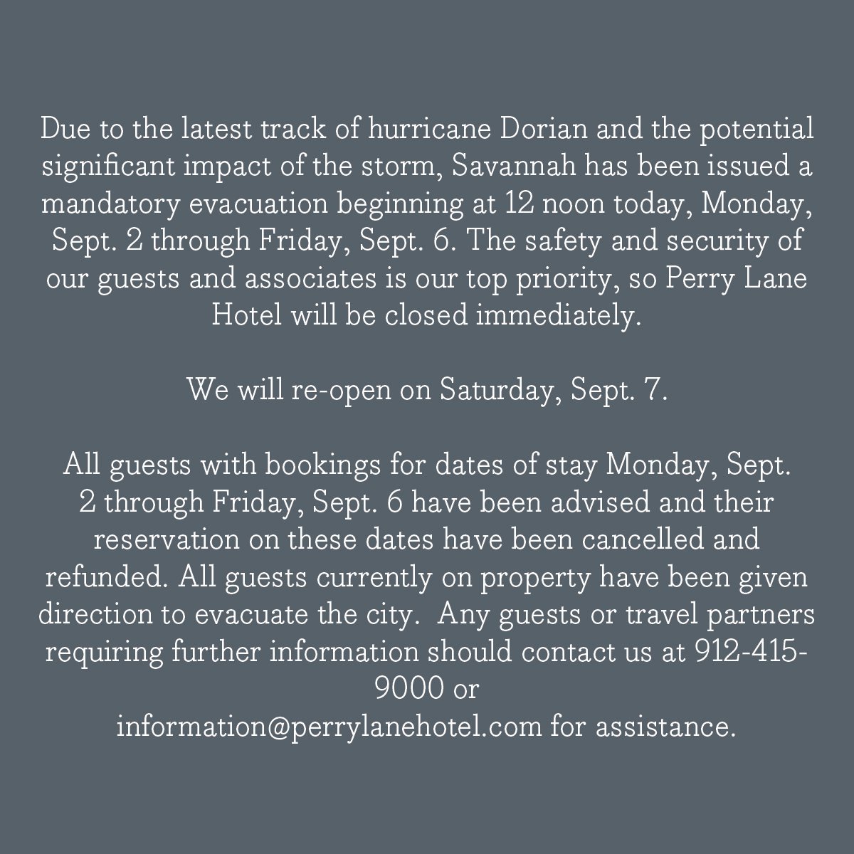 PerryLaneHotel tweet media