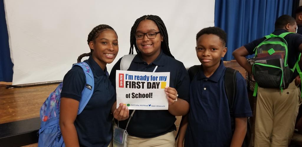 First day back! #pgcpsproud #PGCPS1stDay @pgcps @drmonicaceo