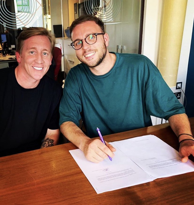 ultrarecords's tweet photo. V happy to welcome @GeorgeSmeddles to the Ultra family 🍾✨🎉. Here’s to the future, George! https://t.co/IP3Fq3ufEL