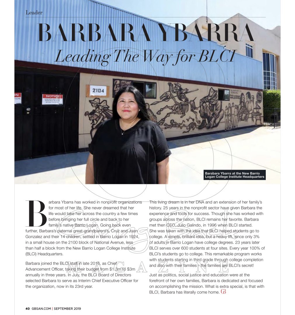BLCI's tweet image. Our 24th College Success Pipeline year starts today! We are thrilled to welcome our new + returning students, families, and our new Interim CEO, Barbara Ybarra! Thanks @gbmag for an amazing partnership! #firstgenstudents #highereducation #💯%collegebound