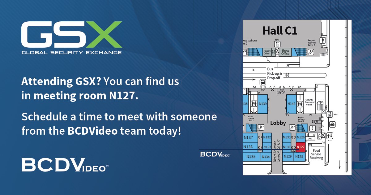 BCDVideo's tweet photo. Book a time to meet with the #BCDVideo team at #GSX!
https://t.co/anxCOATUxL https://t.co/OPuNRfGzIA