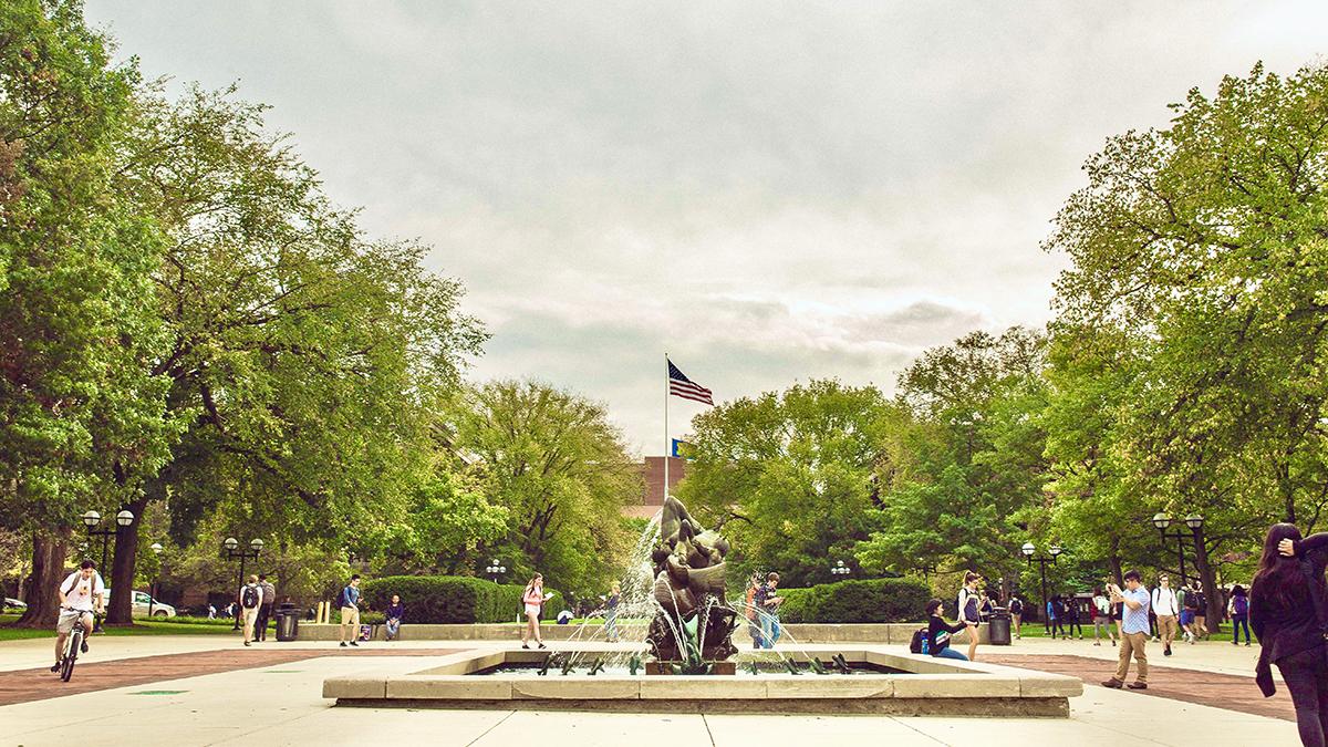 Another school year at U-M begins. Happy first day of classes!