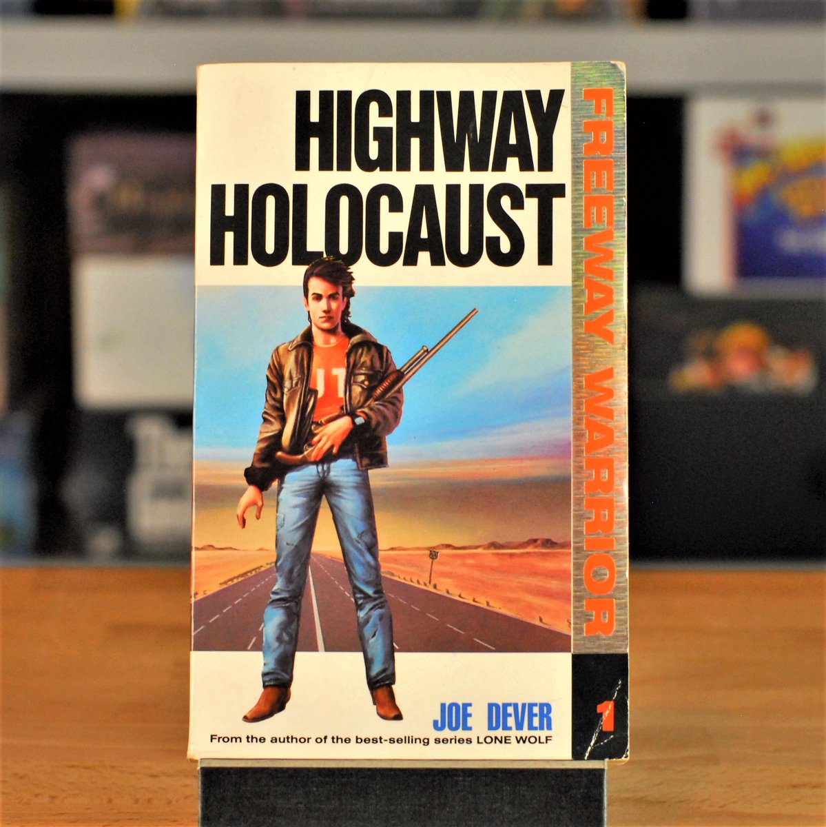 Gamebook Monday (on Tuesday due to Labor Day) brings us to book one of the Freeway Warrior series penned by Joe Dever (author of the Lone Wolf gamebook series) #YourTurn #BoardGameCafe #boardgames #tabletopgames #gamebook #GamebookMonday #FreewayWarrior #JoeDever