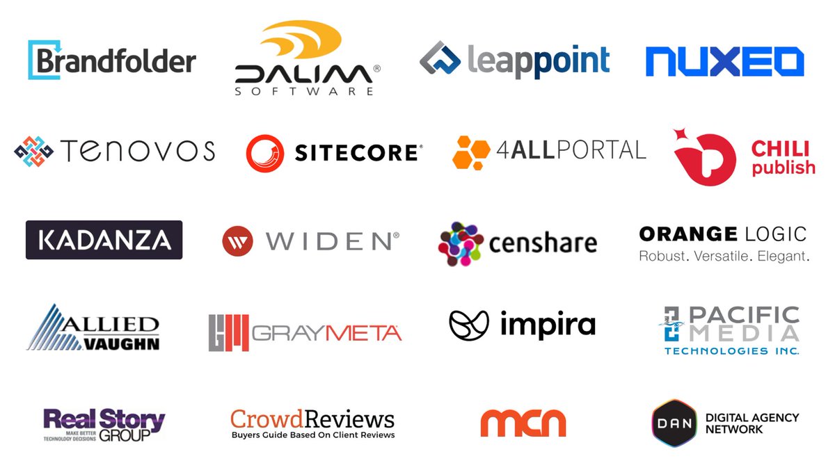 henrystewartdam's tweet image. THREE weeks to go for the Midwest's largest annual #DAM gathering #DAMCHI! A huge thank you goes out to this year's sponsors and partners @Brandfolder @DalimSoftware @LeapPointLLC @nuxeo @TenovosGMSC @Sitecore @CHILI_publish @kadanza @Widen henrystewartconferences.com/events/events-…