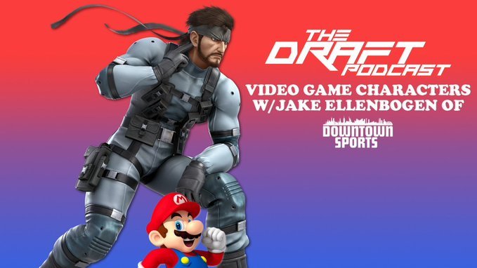 thedraftpod's tweet photo. Hey, you're back to work. Hope you had a good Labor Day. Let's make the transition a little more fun with some #DraftPod in your ears! Work sucks, but #VideoGameCharacters don't, & we drafted them for you! Catch our new BFF @JKBogenDTR joining the fun too! https://t.co/gvqomldJQH https://t.co/UG851IwMrQ