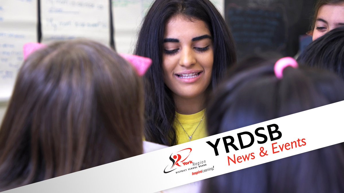 YRDSB's tweet photo. It's the #FirstDayOfSchool but there was so much going on at #YRDSB over the summer! We had students learning in Summer Institute, interning at @Microsoft and learning @yorkuniversity! Check out these #YRDSBNews stories from summer break! #BackToYRDSB https://t.co/tYtEqOC5gX https://t.co/ZTsWkEjtM7