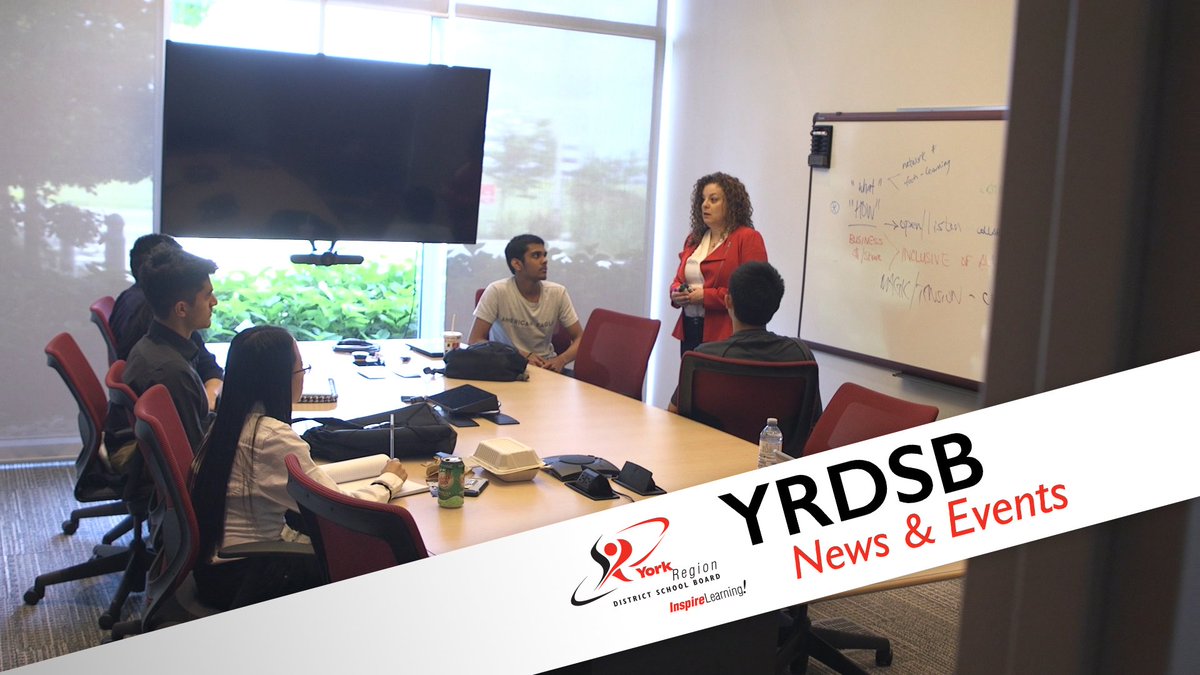 YRDSB's tweet photo. It's the #FirstDayOfSchool but there was so much going on at #YRDSB over the summer! We had students learning in Summer Institute, interning at @Microsoft and learning @yorkuniversity! Check out these #YRDSBNews stories from summer break! #BackToYRDSB https://t.co/tYtEqOC5gX https://t.co/ZTsWkEjtM7