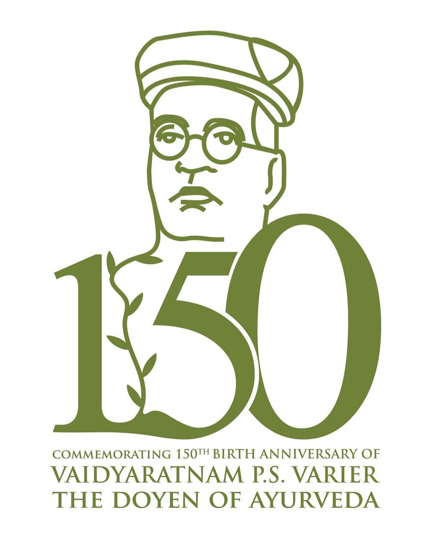 Logo release in connection with the 150th birth anniversary celebration of Vaidyaratnam P S Warrier. #ayurveda #avskottakkal #avs #ayurvedacare @moayush @AyushmanNHA #Health #alternativemedicine #traditionalmedicine