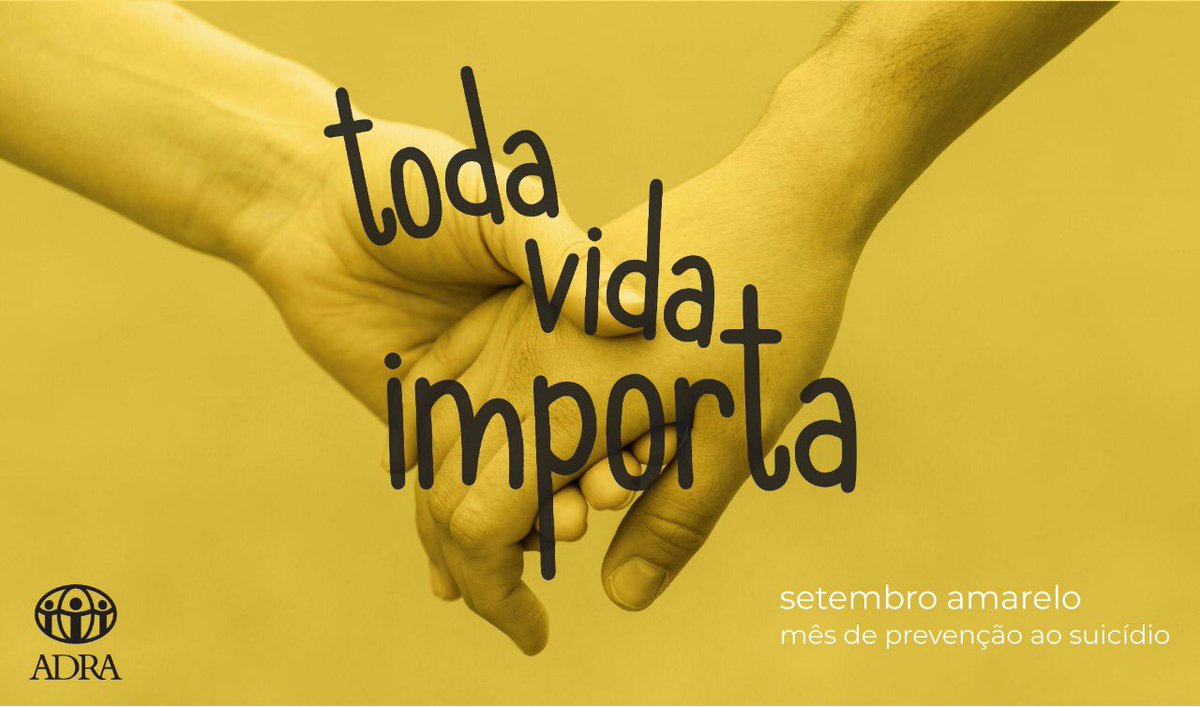 A vida importa. Não importa o que dizem ou façam, vc é importante demais. #adra