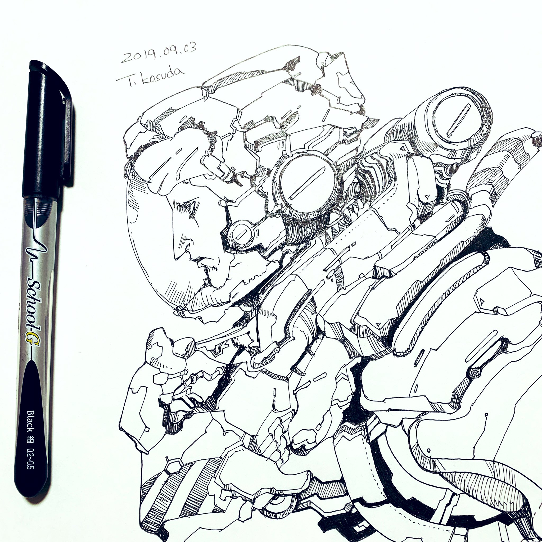 空想風景画家 小須田隆英 Takahide Kosuda Illust Design Auf Twitter また宇宙飛行士を 描いてしまいました まあまあだな と思ったら Rt フォローなどいただけたら 嬉しいです 絵描きさんフォロバします イラスト王国 イラスト塾 イラスト 線画 ガチ