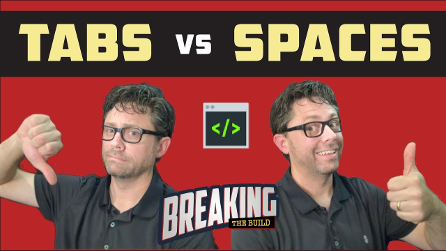 bktita's tweet photo. Watch and enjoy Breaking the Build! Episode 1: Tabs vs Spaces with @brentonhouse on the new #axwaydev YouTube Channel. #AxwayDevBlog @appcelerator @Axway https://t.co/raAKsbJGuS https://t.co/2jNfTmECf0