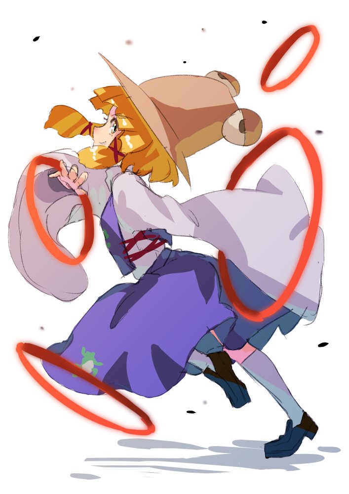 洩矢諏訪子 「すわこ 落書きしてて遅れたので20分～#深夜の真剣お絵描き60分一本勝負 」|はしろのイラスト
