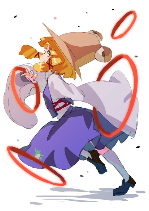 すわこ 落書きしてて遅れたので20分～#深夜の真剣お絵描き60分一本勝負 