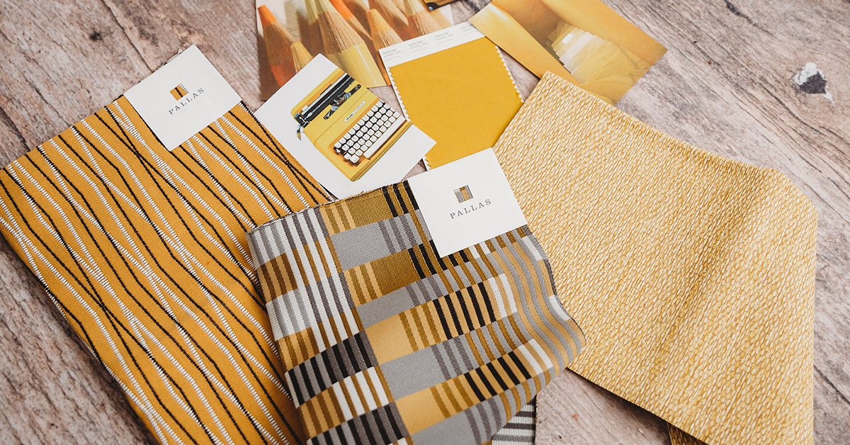 Gold. Honey. Blaze. We're here to bring something bright to your space! hubs.ly/H0kz8w70 #textiletuesday #commercialdesign
