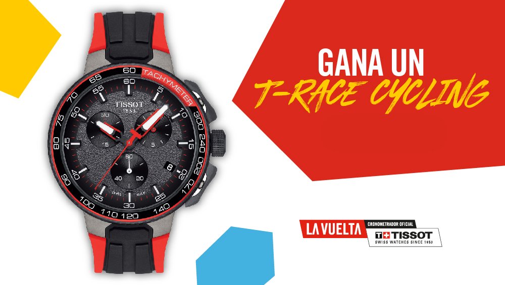 lavuelta's tweet image. 🇪🇸 ¿Quieres un @TISSOT T-Race Cycling? ¡Lo sorteamos!
➡️ RT + FOLLOW

🇬🇧 Do you want a @TISSOT T-Race Cycling? Enter the draw!
➡️ RT + FOLLOW