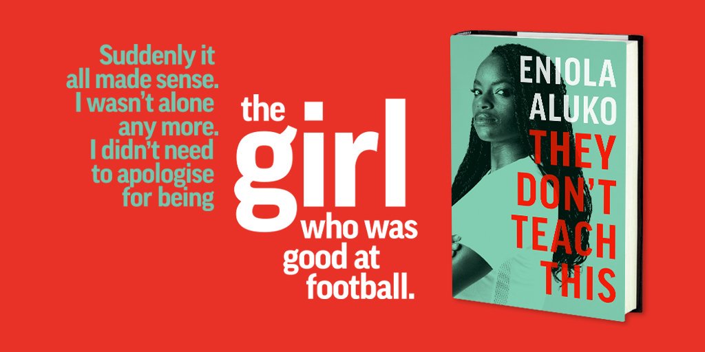 <a href="/YellowJersey_ed/">Yellow Jersey Press</a> are offering #WomeninFootball members an exclusive £5 discount on <a href="/EniAlu/">enialu</a>’s superb book, They Don’t Teach This, from Waterstones.com.

We also have 3 signed copies of Eni's unmissable memoir up for grabs in our special competition: bit.ly/2kpQlHi