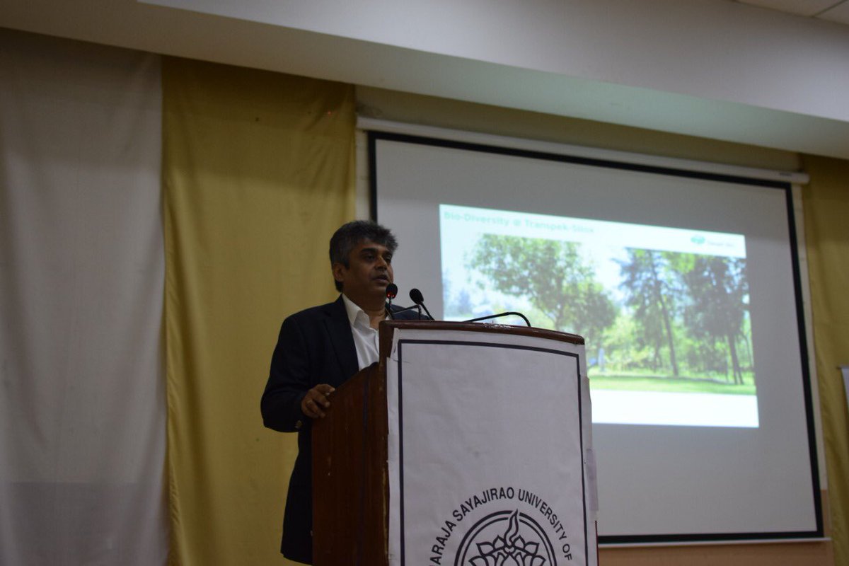 FMSBaroda's tweet photo. "Earth provides enough to satisfy every man's needs, but not every man's greed." -Mahatma Gandhi

Faculty of Management Studies organized a panel discussion on the subject of "Towards Green and Sustainable Living" alongside the tree plantation drive on campus.

#globalwarming https://t.co/Nng9E73oCr