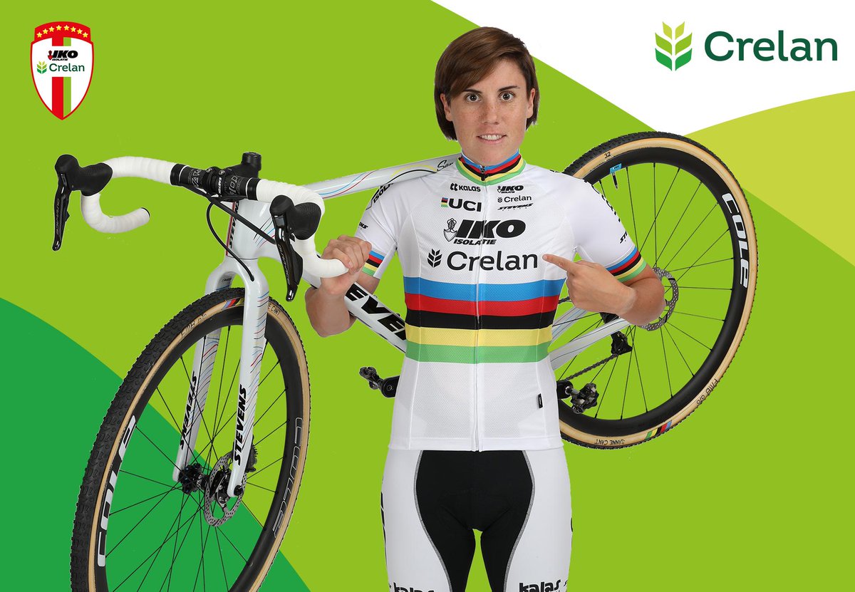 Crelan wordt de nieuwe hoofdsponsor van IKO-Crelan, het team van Sanne Cant! bit.ly/2lsTSF5 #CrelanSport #SamenAndersBankieren #Proudsponsor