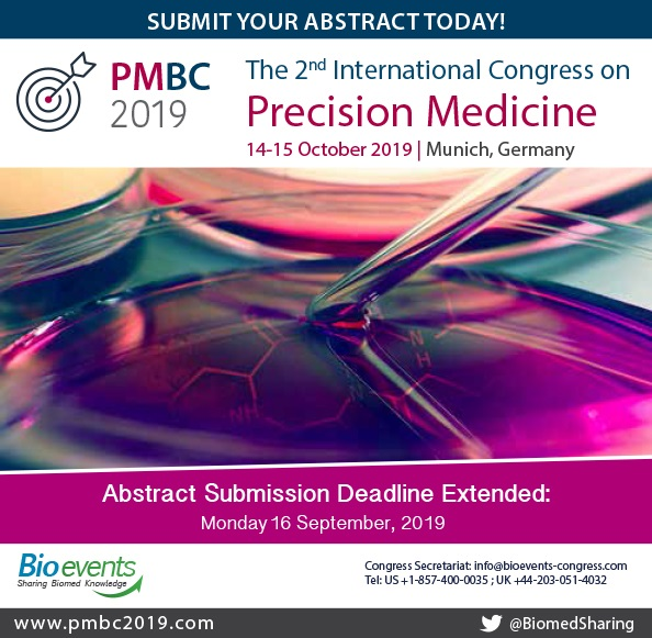 Thomas_Wilckens's tweet photo. EXTENDED ABSTRACT SUBMISSION September 16th; 2 International Congress on #PRECISIONMEDICINE MUC, Oct 14-15 #Inflammation #Immunity #Autoimmunity #Autoinflammation #ArtitificialIntelligence #Biomarkers #Diagnostics https://t.co/FxgZZpzQY1 @BioMedSharing @BioM_Munich @MedicalValley https://t.co/7ysvYaCvLp