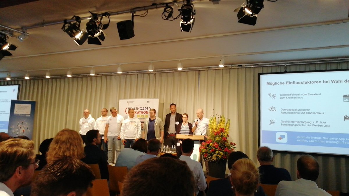 rottmann_nils's tweet photo. The pitches for the #healthhack19 start. Excited to present our #MIRANA project soon.

#ROS #Robotics @ROBLuebeck https://t.co/9WjUfgAyK6